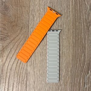 * Two Tone Magnetic Apple Watch Bands Silicone